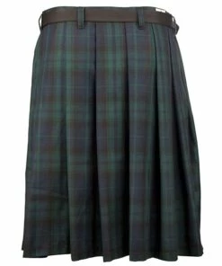 Black Pistol Schottenrock - Short Kilt Tartan Grün