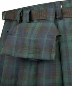 Black Pistol Schottenrock - Short Kilt Tartan Grün -Cheap Caps Store black pistol schottenrock short kilt tartan gruen3