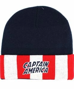 Captain America Beanie - American Flag