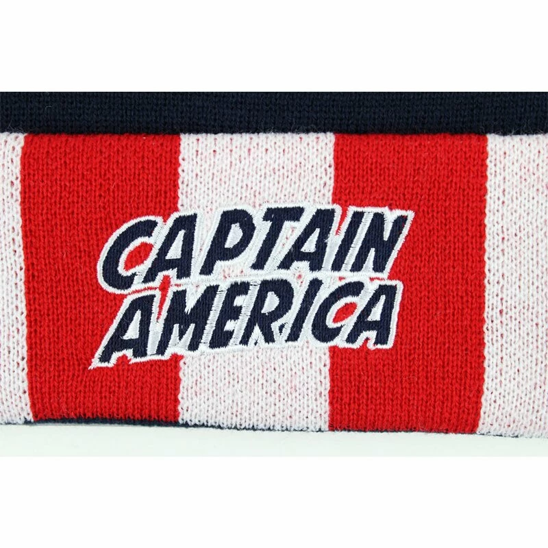 Captain America Beanie - American Flag 4 Captain America Beanie - American Flag – Bild 2