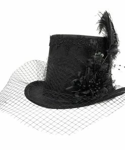Devil Fashion Zylinder Hut - Big Top -Cheap Caps Store devil fashion zylinder hut big top4