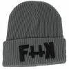 Hyraw Beanie - Grey F++K 1 Hyraw Beanie - Grey F++K -Cheap Caps Store hyraw beanie grey f k