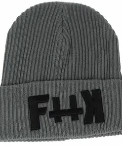 Hyraw Beanie - Grey F++K