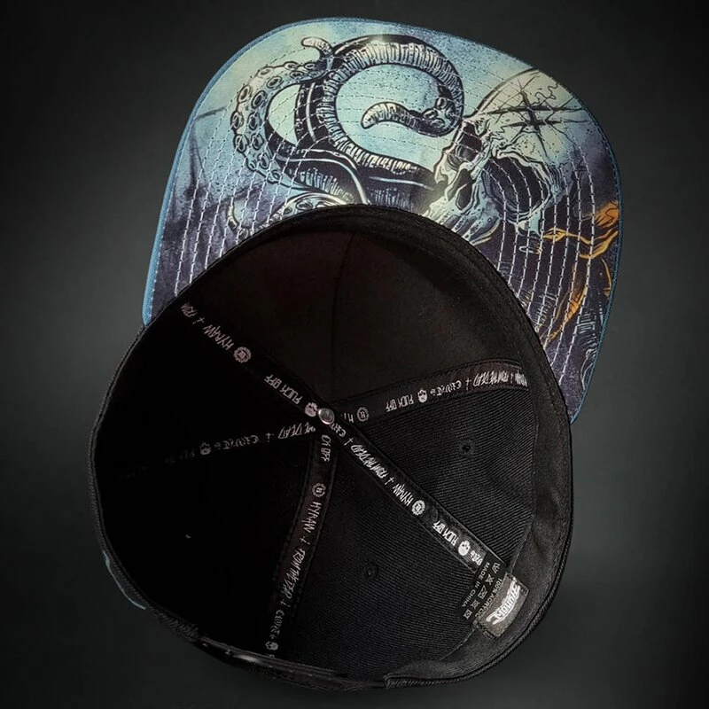 Hyraw Snapback Cap - Kraken 4 Hyraw Snapback Cap - Kraken – Bild 2