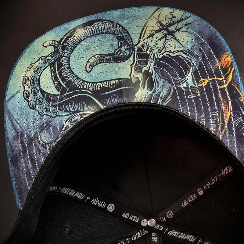 Hyraw Snapback Cap - Kraken 6 Hyraw Snapback Cap - Kraken – Bild 4