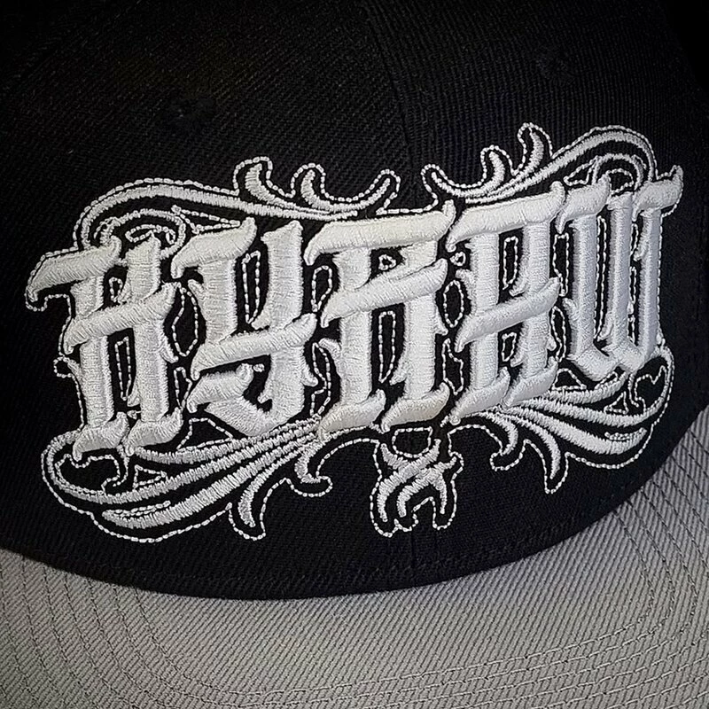 Hyraw Snapback Cap - Light Grey Flat Brim 5 Hyraw Snapback Cap - Light Grey Flat Brim – Bild 3