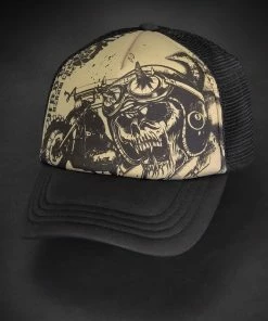 Hyraw Trucker Cap - 666 Road Curved Brim