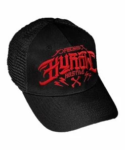 Hyraw Trucker Cap - Origin Red -Cheap Caps Store hyraw trucker cap origin red5