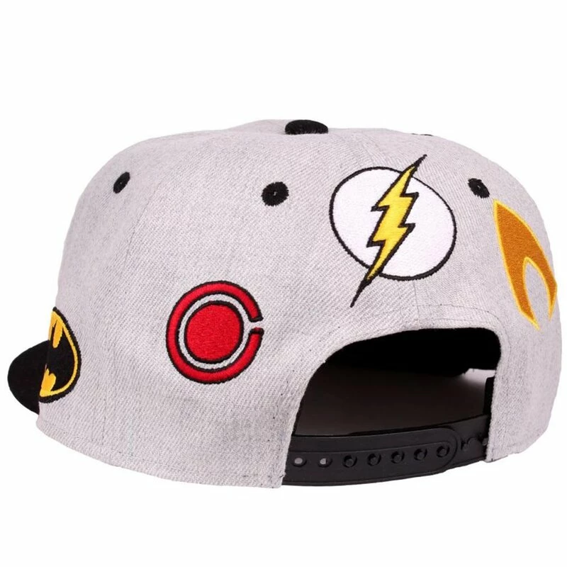 Justice League Snapback Cap - Logos 6 Justice League Snapback Cap - Logos – Bild 4