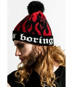 Killstar Wintermütze - Boring Beanie