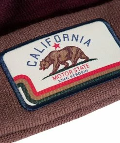 King Kerosin Beanie - California Bear Mink -Cheap Caps Store king kerosin beanie california bear mink3