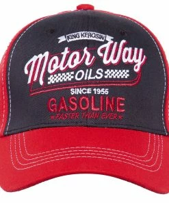 King Kerosin Flex Cap - Motor Way Rot