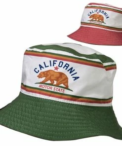 King Kerosin Reversibler Fischerhut - Cal Bear Bucket Hat