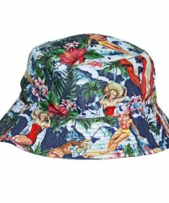 King Kerosin Reversibler Fischerhut - Vintage Summer Bucket Hat 9 King Kerosin Reversibler Fischerhut - Vintage Summer Bucket Hat -Cheap Caps Store king kerosin reversibler fischerhut vintage summer bucket hat2