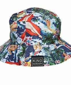 King Kerosin Reversibler Fischerhut - Vintage Summer Bucket Hat 11 King Kerosin Reversibler Fischerhut - Vintage Summer Bucket Hat -Cheap Caps Store king kerosin reversibler fischerhut vintage summer bucket hat4