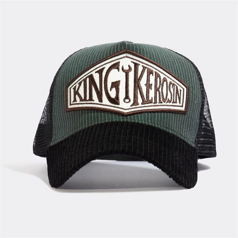 King Kerosin Trucker Cap - Black & Green 4 King Kerosin Trucker Cap - Black & Green – Bild 2
