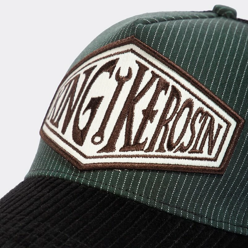 King Kerosin Trucker Cap - Black & Green 7 King Kerosin Trucker Cap - Black & Green – Bild 5
