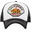 King Kerosin Trucker Cap - California Schwarz -Cheap Caps Store king kerosin trucker cap california schwarz