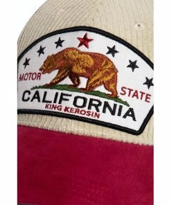 King Kerosin Trucker Cap - California State -Cheap Caps Store king kerosin trucker cap california state3