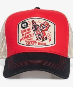 Cheap Caps Store -Cheap Caps Store king kerosin trucker cap craft beer2