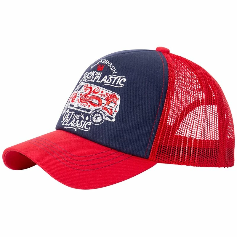 King Kerosin Trucker Cap - Fuck The Plastic Rot 5 King Kerosin Trucker Cap - Fuck The Plastic Rot – Bild 3