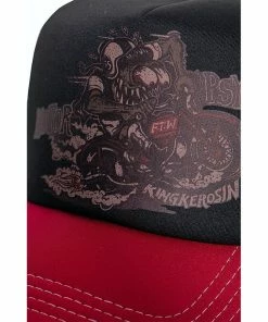 King Kerosin Trucker Cap - Motor Psycho -Cheap Caps Store king kerosin trucker cap motor psycho3