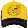 King Kerosin Trucker Cap - Never Forget Gelb -Cheap Caps Store king kerosin trucker cap never forget gelb