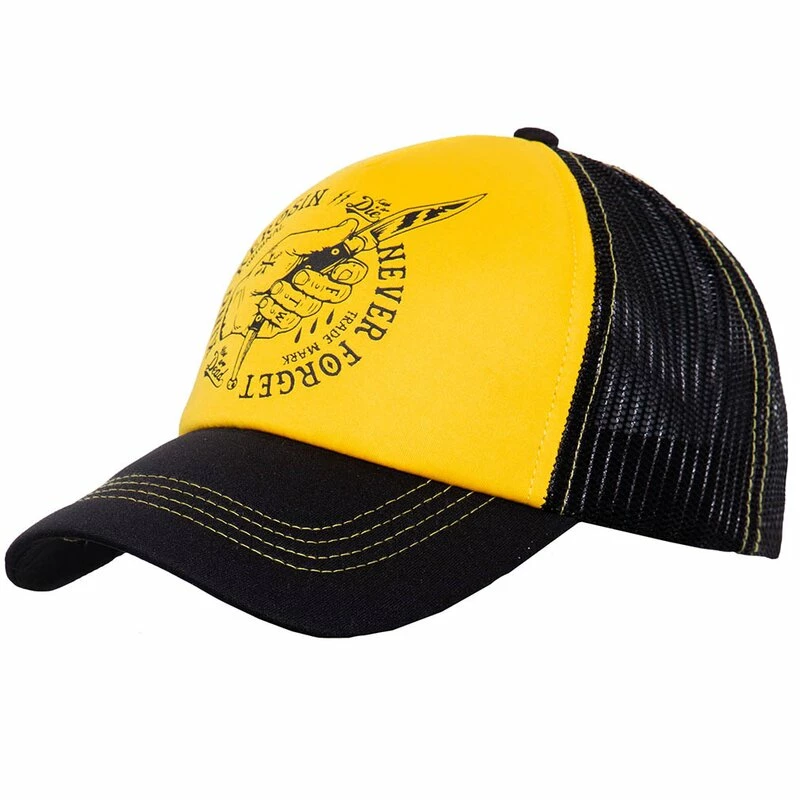 King Kerosin Trucker Cap - Never Forget Gelb 4 King Kerosin Trucker Cap - Never Forget Gelb – Bild 2
