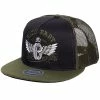King Kerosin Trucker Cap - Ride Fast Grün -Cheap Caps Store king kerosin trucker cap ride fast gruen