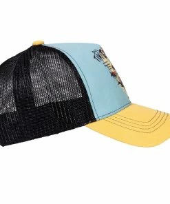 King Kerosin Trucker Cap - Skull Tiki -Cheap Caps Store king kerosin trucker cap skull tiki3