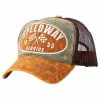 King Kerosin Trucker Cap - Speedway Grün-Braun