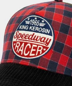 King Kerosin Trucker Cap - Speedway Racer -Cheap Caps Store king kerosin trucker cap speedway racer5