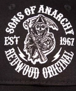 Sons Of Anarchy Baseball Cap - SOA Logo -Cheap Caps Store sons of anarchy baseball cap soa logo3