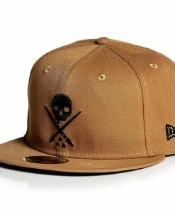 Sullen Clothing New Era Fitted Cap - Badge Wheat