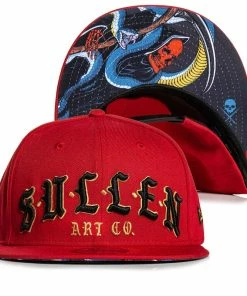 Sullen Clothing New Era Snapback Cap - Snake Reaper