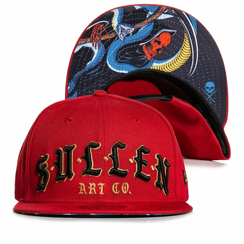 Sullen Clothing New Era Snapback Cap - Snake Reaper 3 Sullen Clothing New Era Snapback Cap - Snake Reaper