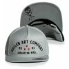 Sullen Clothing Snapback Cap - 3 Drops Grau