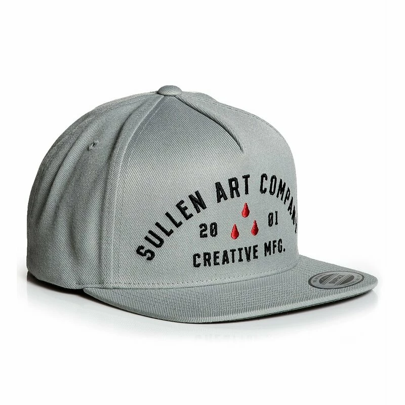 Sullen Clothing Snapback Cap - 3 Drops Grau 4 Sullen Clothing Snapback Cap - 3 Drops Grau – Bild 2