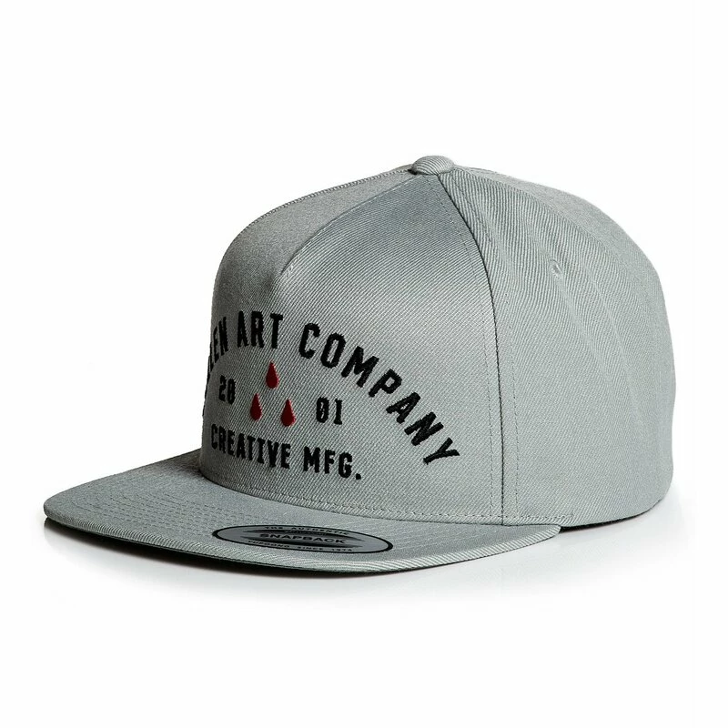 Sullen Clothing Snapback Cap - 3 Drops Grau 5 Sullen Clothing Snapback Cap - 3 Drops Grau – Bild 3