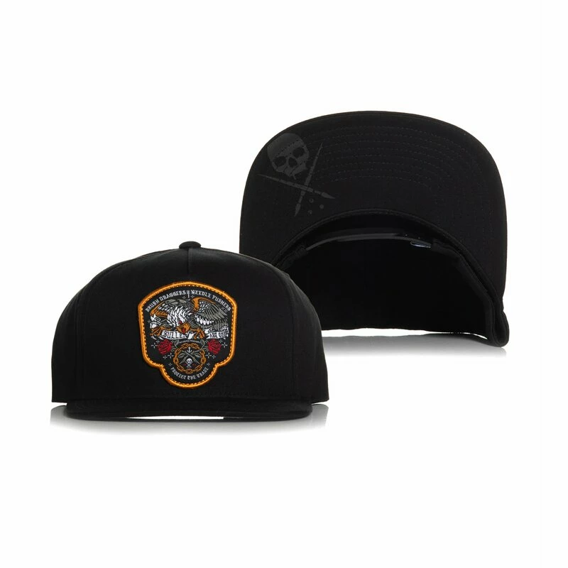 Sullen Clothing Snapback Cap - Defender Schwarz 3 Sullen Clothing Snapback Cap - Defender Schwarz