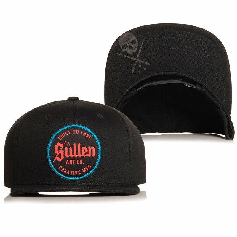 Sullen Clothing Snapback Cap - Factory Black 3 Sullen Clothing Snapback Cap - Factory Black