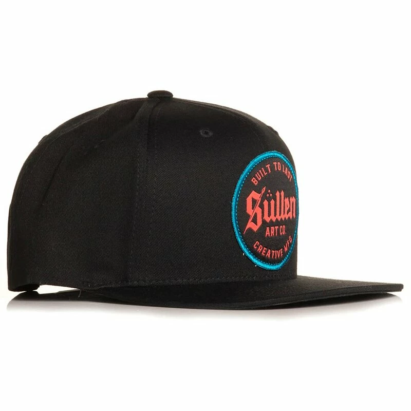 Sullen Clothing Snapback Cap - Factory Black 6 Sullen Clothing Snapback Cap - Factory Black – Bild 4