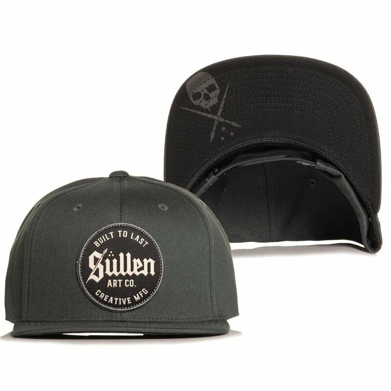 Sullen Clothing Snapback Cap - Factory Grey Spruce 3 Sullen Clothing Snapback Cap - Factory Grey Spruce