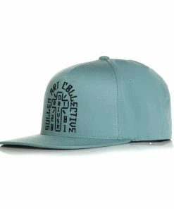 Sullen Clothing Snapback Cap - Pachuco Smoke Blue -Cheap Caps Store sullen clothing snapback cap pachuco lgoke blue3