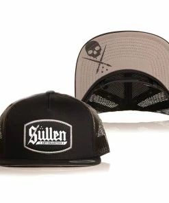 Sullen Clothing Trucker Cap - Contour Schwarz