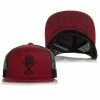 Sullen Clothing Trucker Cap - Heavy Tibetan Red -Cheap Caps Store sullen clothing trucker cap heavy tibetan red