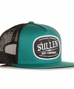 Sullen Clothing Trucker Cap - Supply Green -Cheap Caps Store sullen clothing trucker cap supply green3