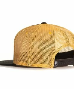 Sullen Clothing Trucker Cap - Weld Golden -Cheap Caps Store sullen clothing trucker cap weld golden2
