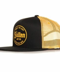 Sullen Clothing Trucker Cap - Weld Golden -Cheap Caps Store sullen clothing trucker cap weld golden3