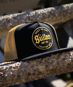 Sullen Clothing Trucker Cap - Weld Golden -Cheap Caps Store sullen clothing trucker cap weld golden5